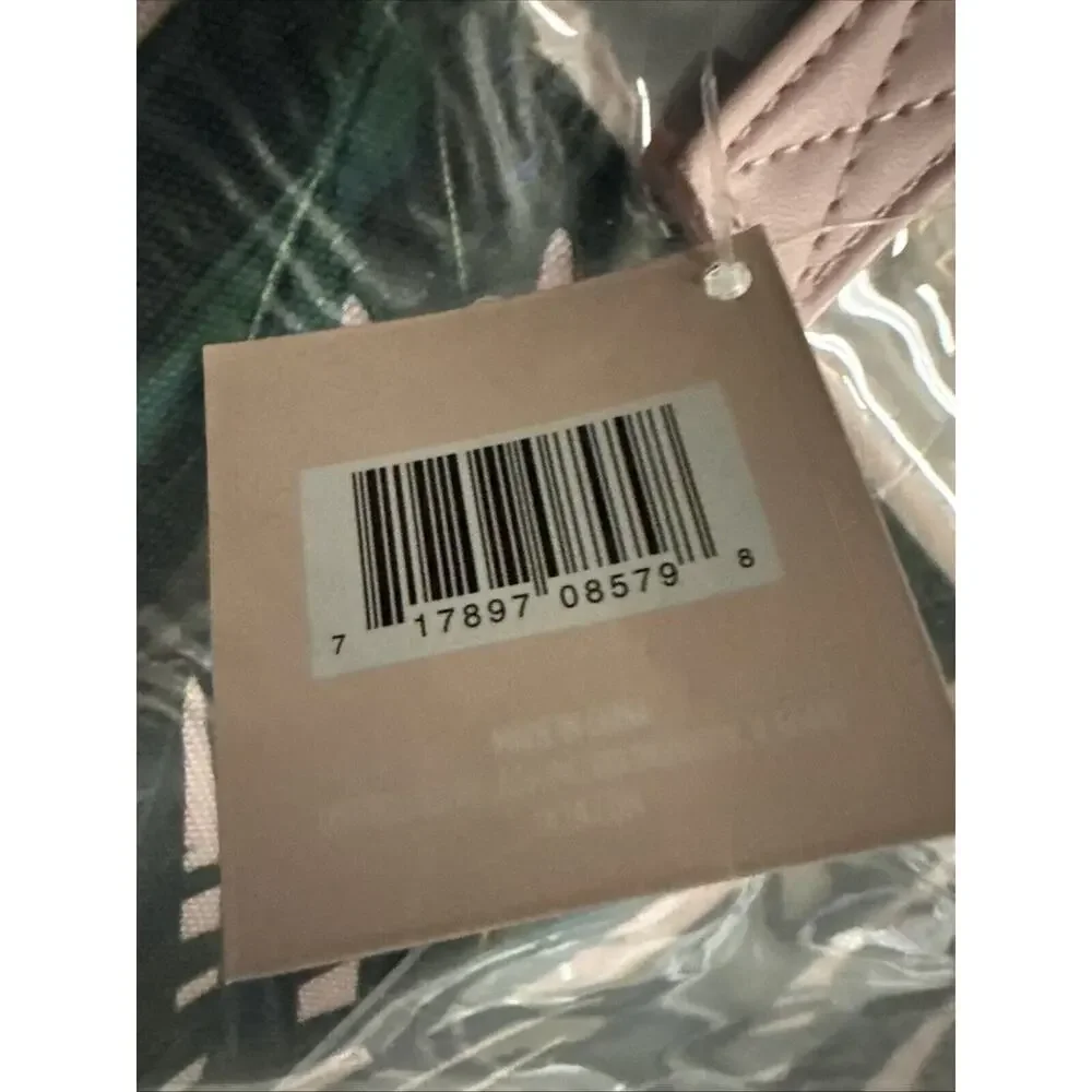 NWT Ulta 2 Piece Clear Tote bag + Palm Leaves‎ Zipper bag